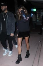 THYLANE BLONDEAU Leaves Gcsobe Club in Miami 01/01/2022