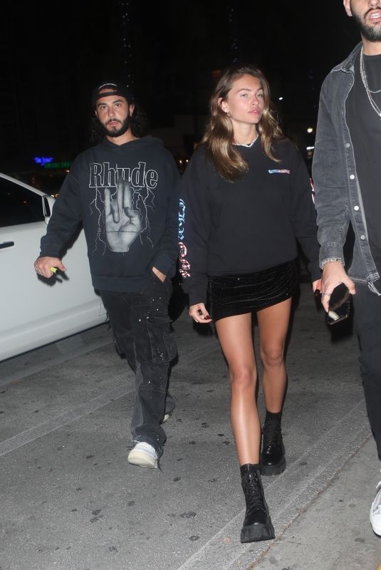 THYLANE BLONDEAU Leaves Gcsobe Club in Miami 01/01/2022