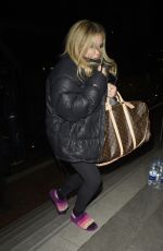 TILLY RAMSAY Arrives at Her Hotel in Manchester 01/29/2022