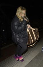 TILLY RAMSAY Arrives at Her Hotel in Manchester 01/29/2022