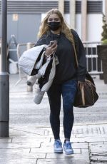 TILLY RAMSAY Leaves Her Hotel in Birmingham 01/17/2022