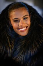 TINA KUNAKEY at Alexandre Vauthier Haute Couture Spring/Summer 2022 Show at Paris Fashion Week 01/25/2022