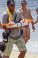 TINA KUNAKEY in Bikini at a Beach Rio de Janeiro 12/27/2021