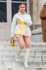 VALENTINA FERRAGNI Arrives at Fendi Haute Couture Spring/Summer 2022 Show at Paris Fashion Week 01/27/2022