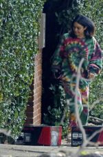 VANESSA HUDGENS and Cole Tucker Out in Los Angeles 12/31/2021