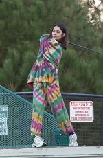 VANESSA HUDGENS and Cole Tucker Out in Los Angeles 12/31/2021