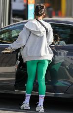 VANESSA HUDGENS Leaves Dogpound Gym in West Hollywood 01/14/2022
