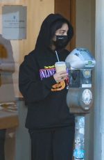 VANESSA HUDGENS Out for Coffee in Los Feliz 01/10/2022