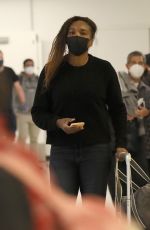 VENUS WILLIAMS Arrives at LAX Airport in Los Angeles 01/29/2022
