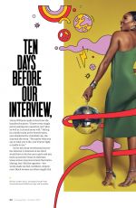 VENUS WILLIAMS in Cosmopolitan Magazine, October 2021