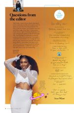 VENUS WILLIAMS in Cosmopolitan Magazine, October 2021