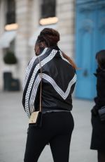 VENUS WILLIAMS Leaves Ritz Hotel in Paris 01/23/2022