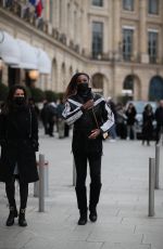 VENUS WILLIAMS Leaves Ritz Hotel in Paris 01/23/2022