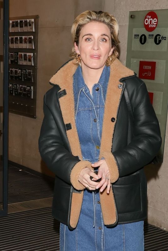 VICKY MCCLURE Leaves The One Show Studios in London 01/19/2022