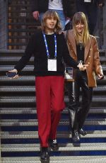 VICTORIA DE ANGELIS and Thomas Raggi at Rehearsals for Sanremo Festival 01/29/2022