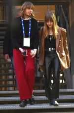 VICTORIA DE ANGELIS and Thomas Raggi at Rehearsals for Sanremo Festival 01/29/2022