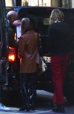 VICTORIA DE ANGELIS and Thomas Raggi at Rehearsals for Sanremo Festival 01/29/2022