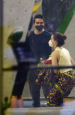 VICTORIA PEDRETTI and Dylan Arnold at Hollywood Boulders in Los Angeles 01/20/2022