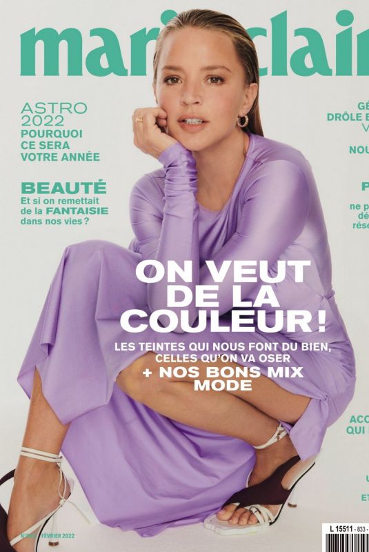 VIRGINIE EFIRA in Marie Claire Magazine, France February 2022