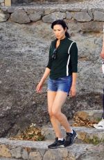 WENDI DENG MURDOCH Out in St. Barts 01/17/2022