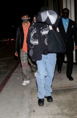 WILLOW SMITH Out for Dinner Date in West Hollywood 01/08/2022