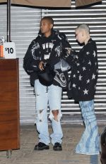 WILLOW SMITH Out for Dinner with Friend at Nobu in Malibu 01/16/2022