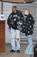 WILLOW SMITH Out for Dinner with Friend at Nobu in Malibu 01/16/2022