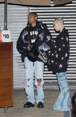 WILLOW SMITH Out for Dinner with Friend at Nobu in Malibu 01/16/2022