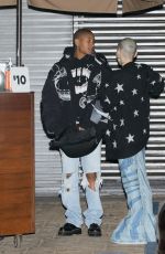 WILLOW SMITH Out for Dinner with Friend at Nobu in Malibu 01/16/2022