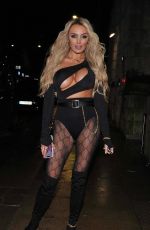 ZARALENA JACKSON Night Out in Manchester 01/08/2022