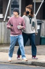 ZENDAYA and Tom Holland Out in London 01/23/2022