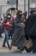 ZENDAYA and Tom Holland Out in London 01/23/2022