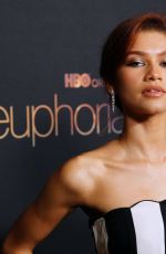 ZENDAYA COLEMAN at Euphoria, Season 2 Premiere in Los Angeles 01/05/2022