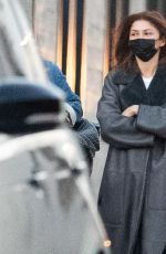 ZENDAYA COLEMAN Out and About in Los Angeles 01/18/2022