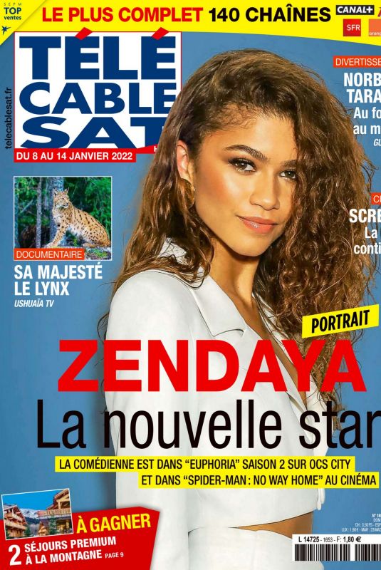 ZENDAYA in Telecable Sat, January 2022