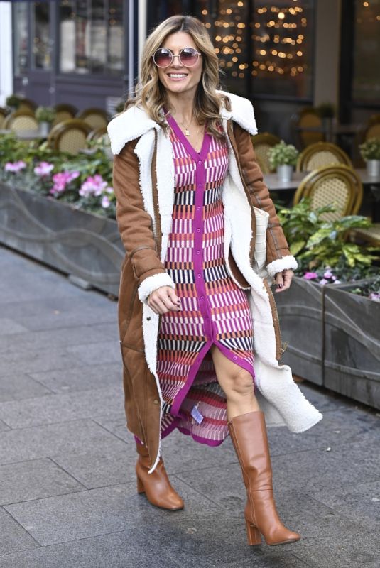 ZOE HARDMAN Leaves Heart FM Breakfast Show in London 01/19/2022