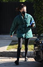 ZOEY DEUTCH Leaves Pilates Class in Los Angeles 01/05/2022
