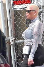 A<BER ROSE Out Smokes Outside of Catch with fFriends in West Hollywood 02/20/2022