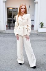 ABIGAIL COWEN at Alberta Ferretti Fashion Show in Milan 02/23/2022