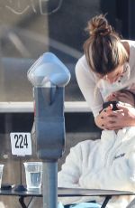 ADDISON RAE and Fedi Out for Breakfast in Studio City 02/08/2022