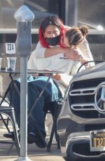 ADDISON RAE and Fedi Out for Breakfast in Studio City 02/08/2022