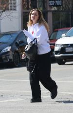 ADDISON RAE and Omer Fedi Out for Lunch in Los Angeles 02/26/2022