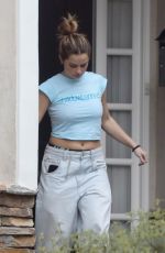 ADDISON RAE Leaves a Friend in West Hollywood 02/24/2022