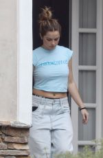ADDISON RAE Leaves a Friend in West Hollywood 02/24/2022