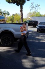 ADDISON RAE Leaves a Gym in West Hollywood 02/21/2022