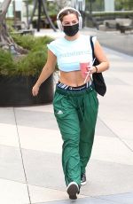 ADDISON RAE Leaves a Gym in West Hollywood 02/23/2022