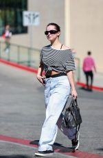 ADDISON RAE Leaves Hot Pilates Class in West Hollywood 02/18/2022