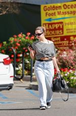 ADDISON RAE Leaves Hot Pilates Class in West Hollywood 02/18/2022