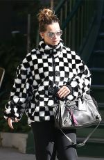 ADDISON RAE Leaves Pilates Class in Los Angeles 02/05/2022