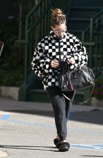 ADDISON RAE Leaves Pilates Class in Los Angeles 02/05/2022